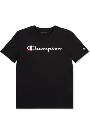 Champion Big Boys Signature Logo T-Shirt