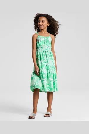Epic Threads Kid Girl Floral-Print Tiered Midi Dress, Exclusively at Macy