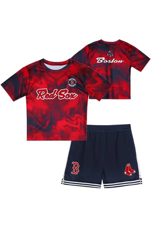 Outerstuff Preschool 2-Piece Boston Sox Hitter Infielder Set