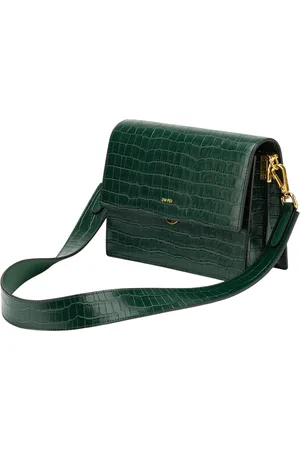 Jw Pei Handbags Mini Flap Croc Crossbody Bag