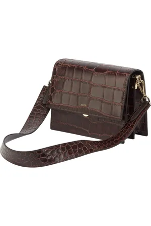 Jw Pei Handbags Mini Flap Croc Crossbody Bag