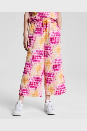 Epic Threads Girls Coast Dye Wide Crop Pants, Exclusively at Macy