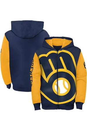 Outerstuff Toddler Milwaukee Brewers Postcard Full-Zip Hoodie