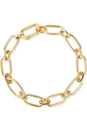 Le Vian Chocolate Diamond (1/3 ct. t.w.) & Nude Diamond (1/4 ct. t.w.) Link Bracelet in 14k