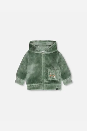 Deux par Deux Baby Boys Baby h Hooded Zip Jacket