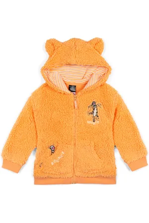 WINNIE THE POEH Toddler Boys Tigger Pluto Zip Up Hoodie - Orange / tigger