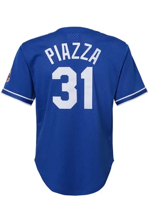Mitchell & Ness Los Angeles Dodgers Big Boys and Girls Authentic Batting Practice Mesh Jersey - Mike Piazza