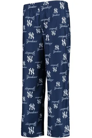 Outerstuff Big Boys New York Yankees Team Color Printed Logo Pants