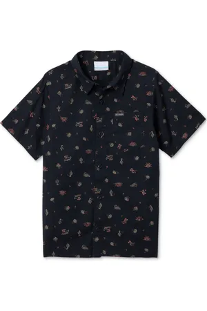 Columbia Big Boys Rapid Rivers Printed Short-Sleeve Shirt