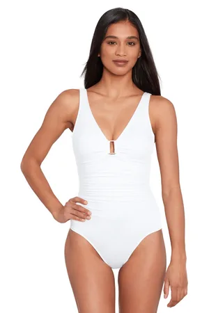 Ralph Lauren Ralph Lauren Ring Over The Shoulder One Piece Swimsuit