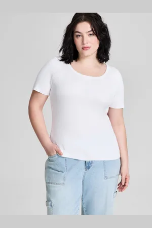 And Now This Trendy Plus Size Short-Sleeve Sweater, Exclusively at Macy