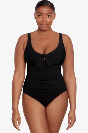 Ralph Lauren Front-Tie One-Piece Swimsuit