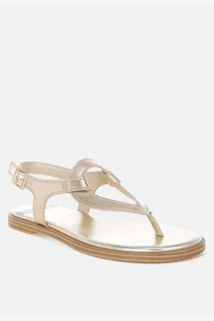 RAG & CO Zorad Metallic Genuine Leather Flats