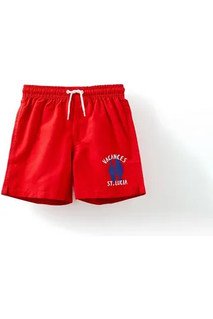 Cotton On Boys Little/Big Bailey Board Short - Varsity red/vacancies