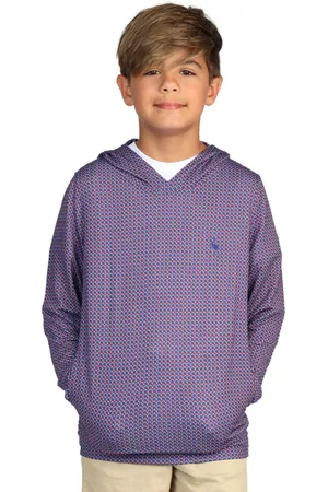 Tailorbyrd Boys Footballs Printed Performance Hoodie