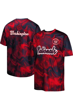Outerstuff Big Boys and Girls Red/Navy Washington Nationals Pinch Hitter T-Shirt - Red, Navy