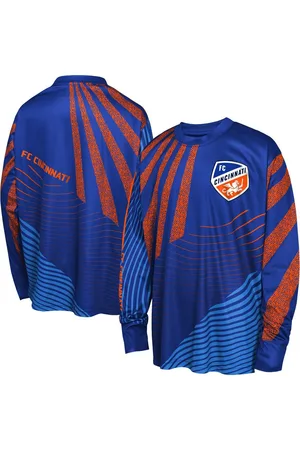 Outerstuff Big Boys and Girls Fc Cincinnati Nifty Netminder Long Sleeve T-Shirt