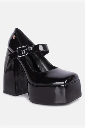 RAG & CO Pablo Womens Statement High Platform Heel Mary Jane Sandals