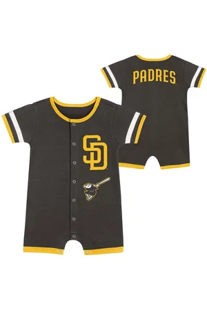 Outerstuff Baby Boys and Girls 2-Piece San Diego Padres Double Hit Coverall Set