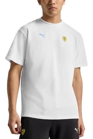 PUMA X Ferrari Miami Logo Graphic T-Shirt - White
