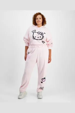 Grayson Threads, The Label Trendy Plus Size Hello Kitty Joggers