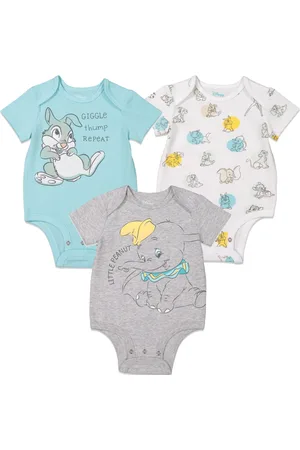 Disney Baby Boys 3 Pack Bodysuits