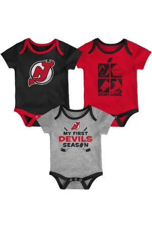Outerstuff Baby Boys and Girls 3-Piece New Jersey Devils Legend Bodysuit Set