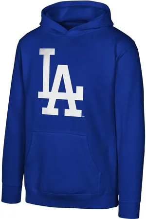 Outerstuff Big Boys and Girls Los Angeles Dodgers Primary Logo Pullover Hoodie