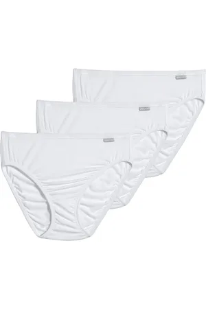 Jockey Elance Super Soft French Cut Underwear 3 Pack 2071 - WHITE/WHITE/WHITE