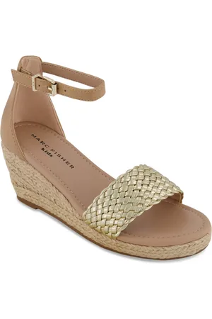 MARC FISHER Big Girls Open Toe Wedge Sandals