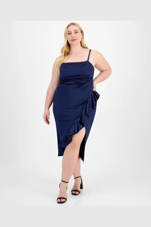 Emerald Sundae Trendy Plus Size Ruffled Midi Dress