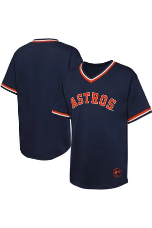 Outerstuff Big Boys and Girls Houston Astros Relief Pitcher V-Neck T-Shirt