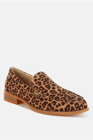 RAG & CO Cacani Print Heeled Loafers