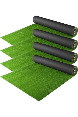 Yescom 4pcs 65x5 Ft Artificial Turf Grass Rug Gym Turf Indoor Outdoor Event Balcony Deck Patio