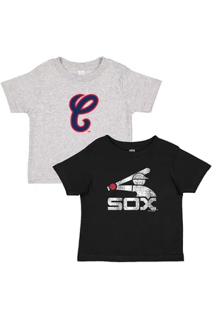 Soft As A Grape Toddler 2-Pack Black/Heather Gray Chicago White Sox Cooperstown Collection T-Shirt Set - Black, Heather Gray