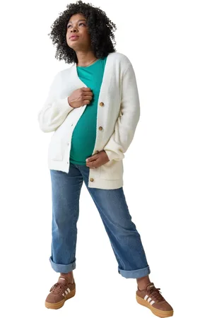 Ingrid & Isabel Maternity Button Front Cardigan Sweater L