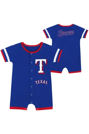 Outerstuff Baby Boys and Girls 2-Piece Texas Rangers Double Hit Coverall Set