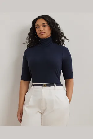 Ralph Lauren Plus Size Lightweight Turtleneck Sweater