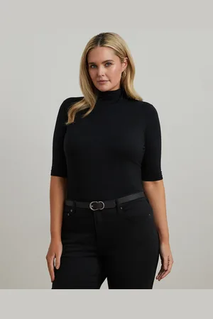 Ralph Lauren Plus Size Lightweight Turtleneck Sweater