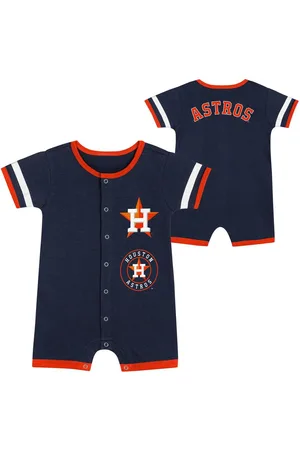 Outerstuff Baby Boys and Girls 2-Piece Houston Astros Double Hit Coverall Set