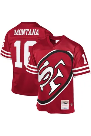Mitchell & Ness Big Boys and Girls Joe Montana San Francisco 49ers 1990 Throwback Fashion Jersey