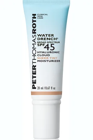 Peter Thomas Roth Water Drench Broad Spectrum Spf 45 Hyaluronic Cloud Sheer Tint Moisturizer, 20 ml