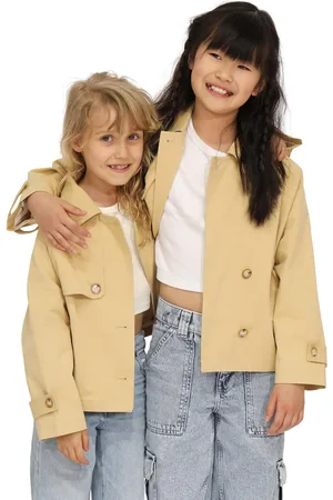Belle & Bloom Matilda Cropped Trench Coat