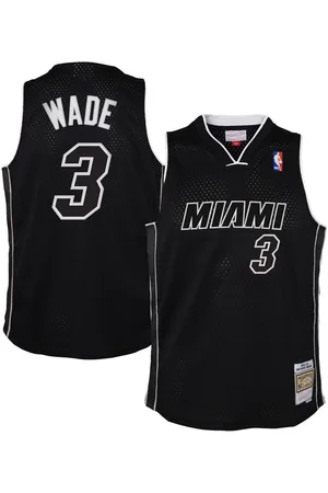 Mitchell & Ness Big Boys and Girls Dwyane Wade Miami Heat 2011/12 Hardwood Classics Swingman Alternate Jersey