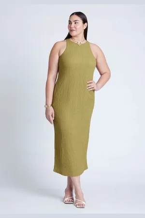 Eloquii Plus Size Texture Knit Dress