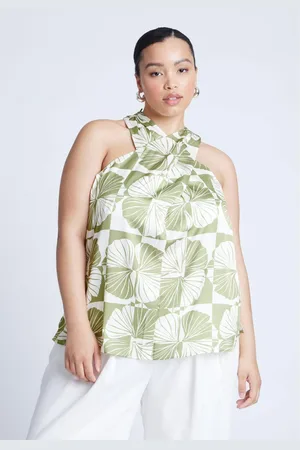 Eloquii Plus Size Halter Neck Top