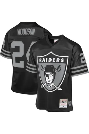 Mitchell & Ness Big Boys and Girls Charles Woodson Las Vegas Raiders 1998 Throwback Fashion Jersey