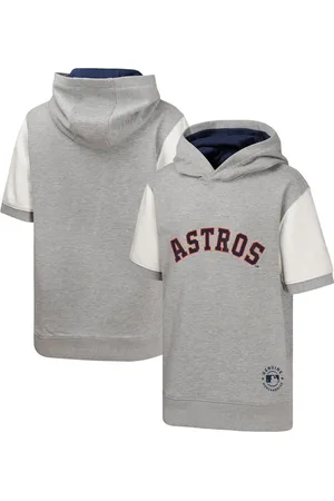 Outerstuff Big Boys and Girls Houston Astros Line Up Short Sleeve Pullover Hoodie