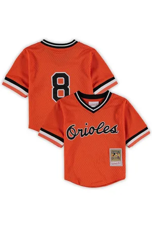 Mitchell & Ness Preschool Toddler Cal Ripken Jr. Baltimore Orioles Cooperstown Collection Mesh Batting Practice Jersey