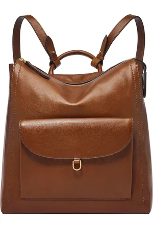 Fossil Parker Leather Backpack Bag
